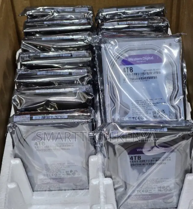 Internal Harddisk Drive PC HDD 4tb Purple Wd