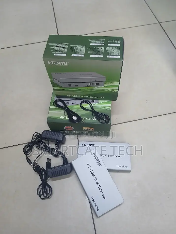 120M HDMI Extender – USB KVM Over Cat5e/Cat6 Cable