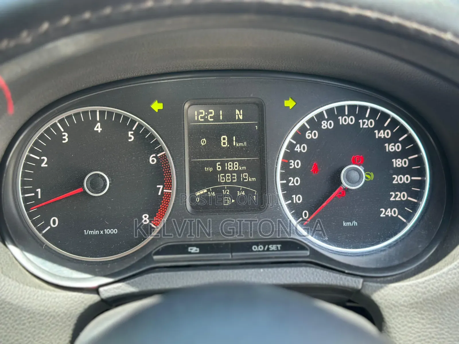 Volkswagen Polo 2012 Blue