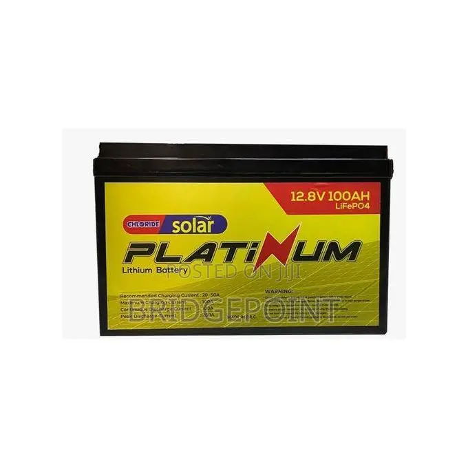 Chloride Exide 12.8v 100ah Solar Ups Backup Lithium Battery