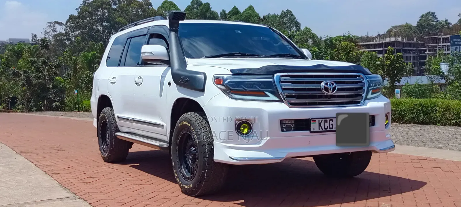 Toyota Land Cruiser 4.5 V8 VXR 2008 White
