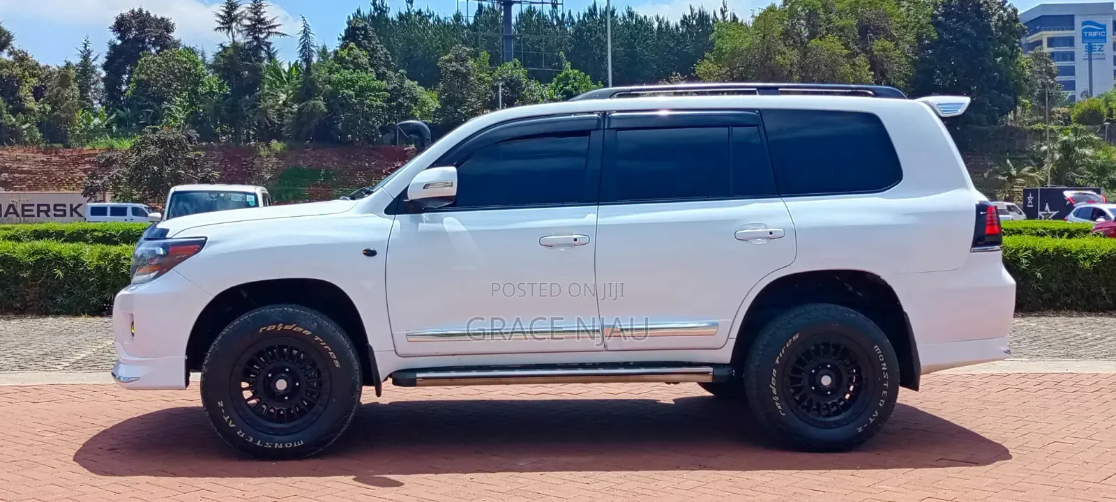 Toyota Land Cruiser 4.5 V8 VXR 2008 White