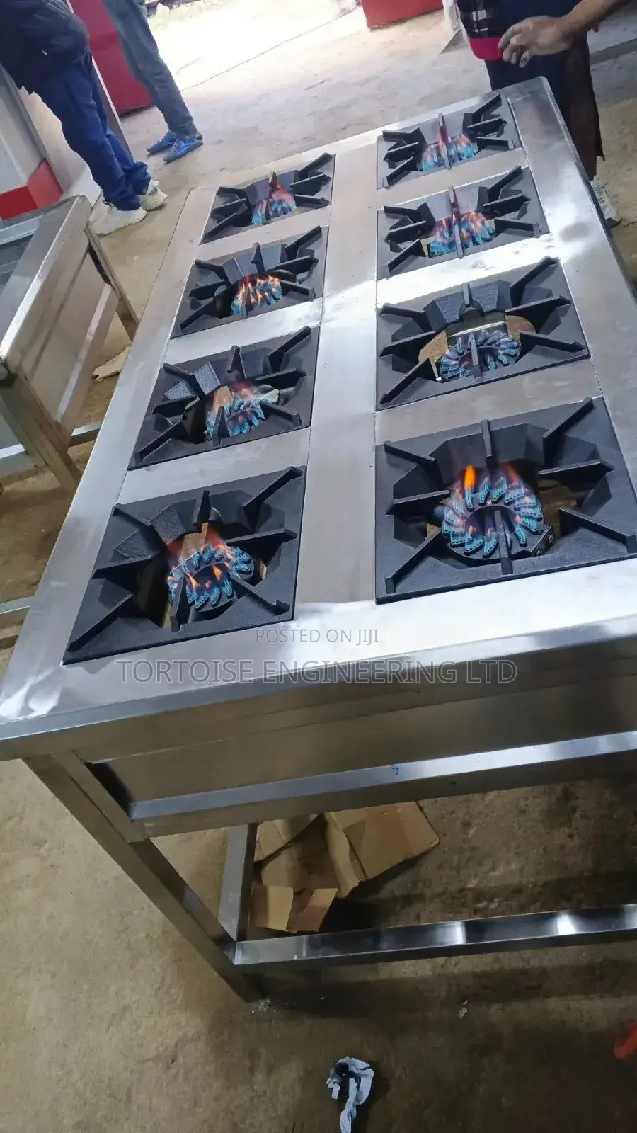 Commercial Heavy Duty Cooker Three Burner/Stove