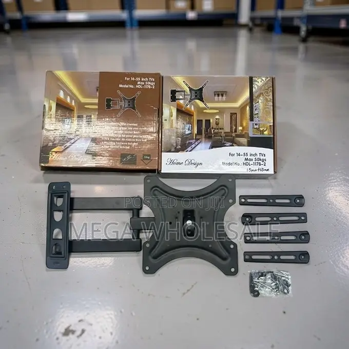 Strong Steel 14–55 Inch Swivel Rotating TV Wall Mount Brackets