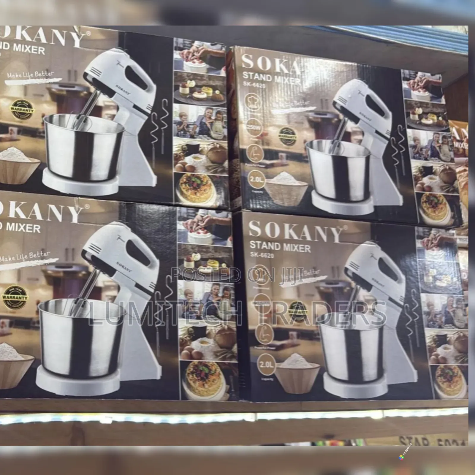 Sokany 2l Bowl Mixer