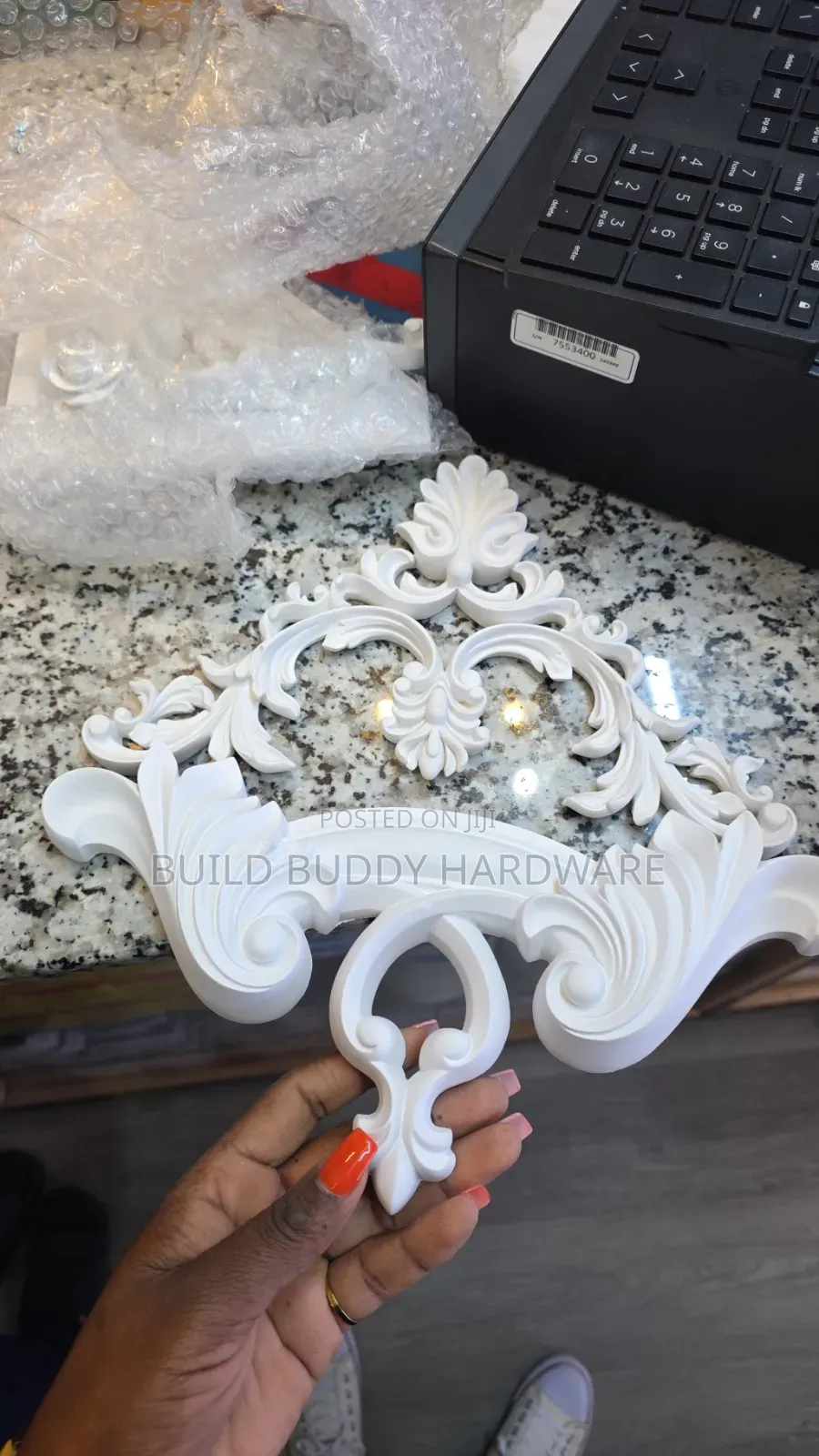 Wainscoting Corner Flowers