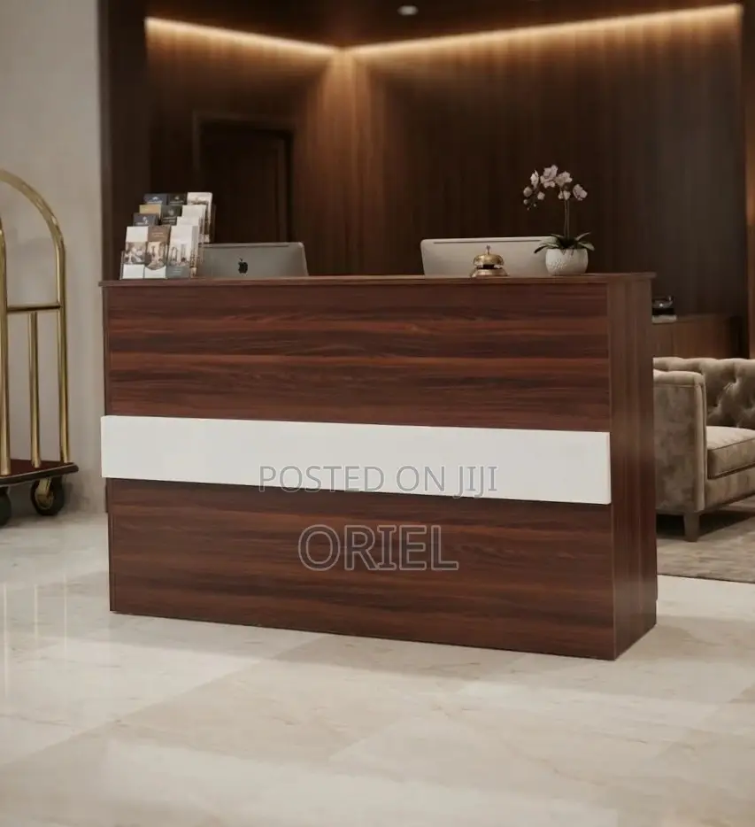 120CM Reception Counter Desk : Modern Counter Desk
