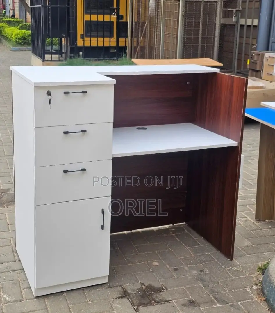 120CM Reception Counter Desk : Modern Counter Desk