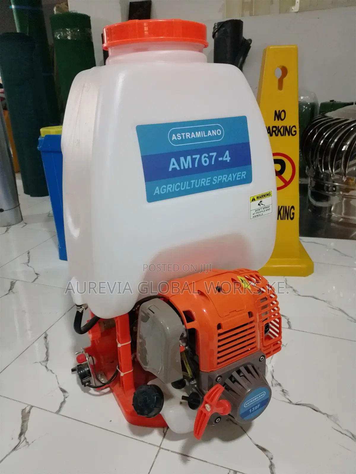 Agricultural Sprayer With a Petrol Engine