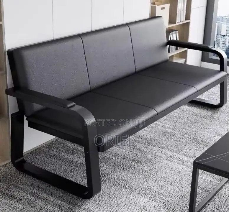 5-Seater Office Sofa Set : Office Leather Sofa
