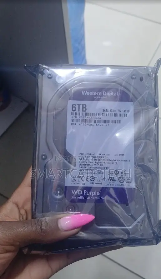 6TB Security Camera HDD – CCTV Surveillance Storage