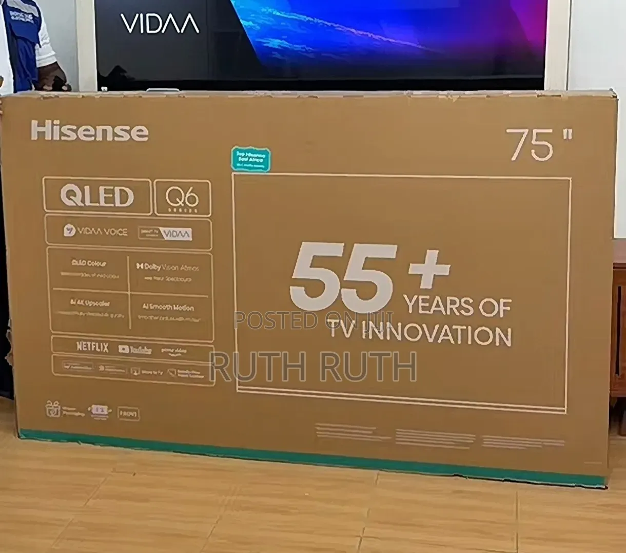 Hisense 75 Inch Qled TV