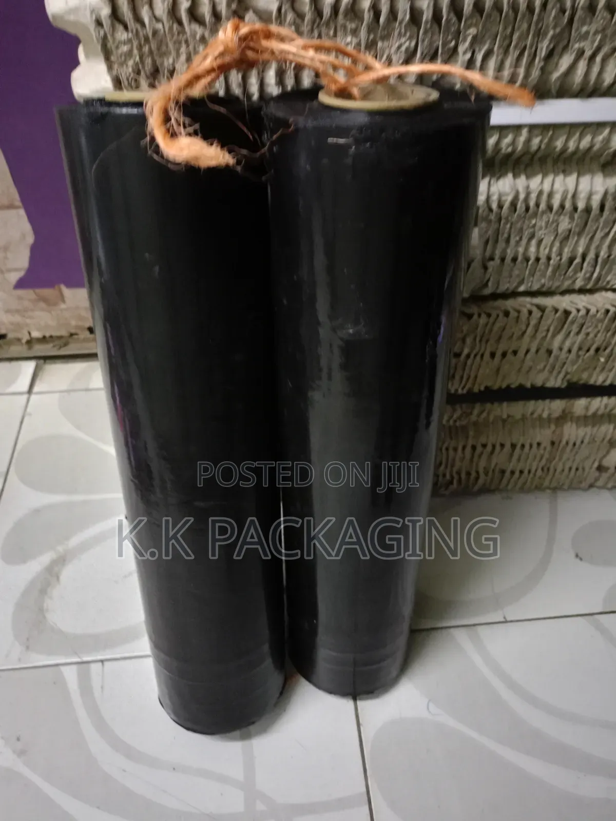 Black Commercial Stretch Film