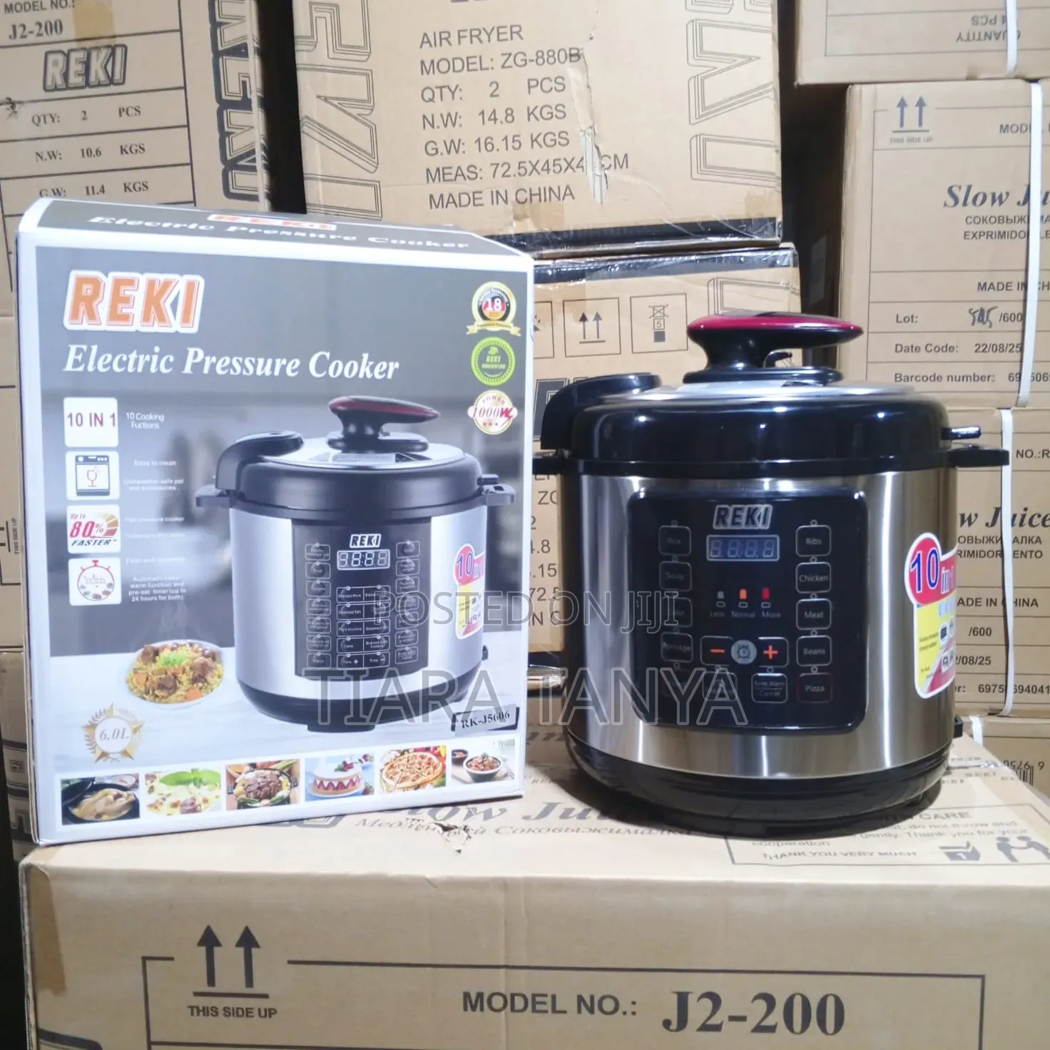 Reki 6 Litres Pressure Cooker