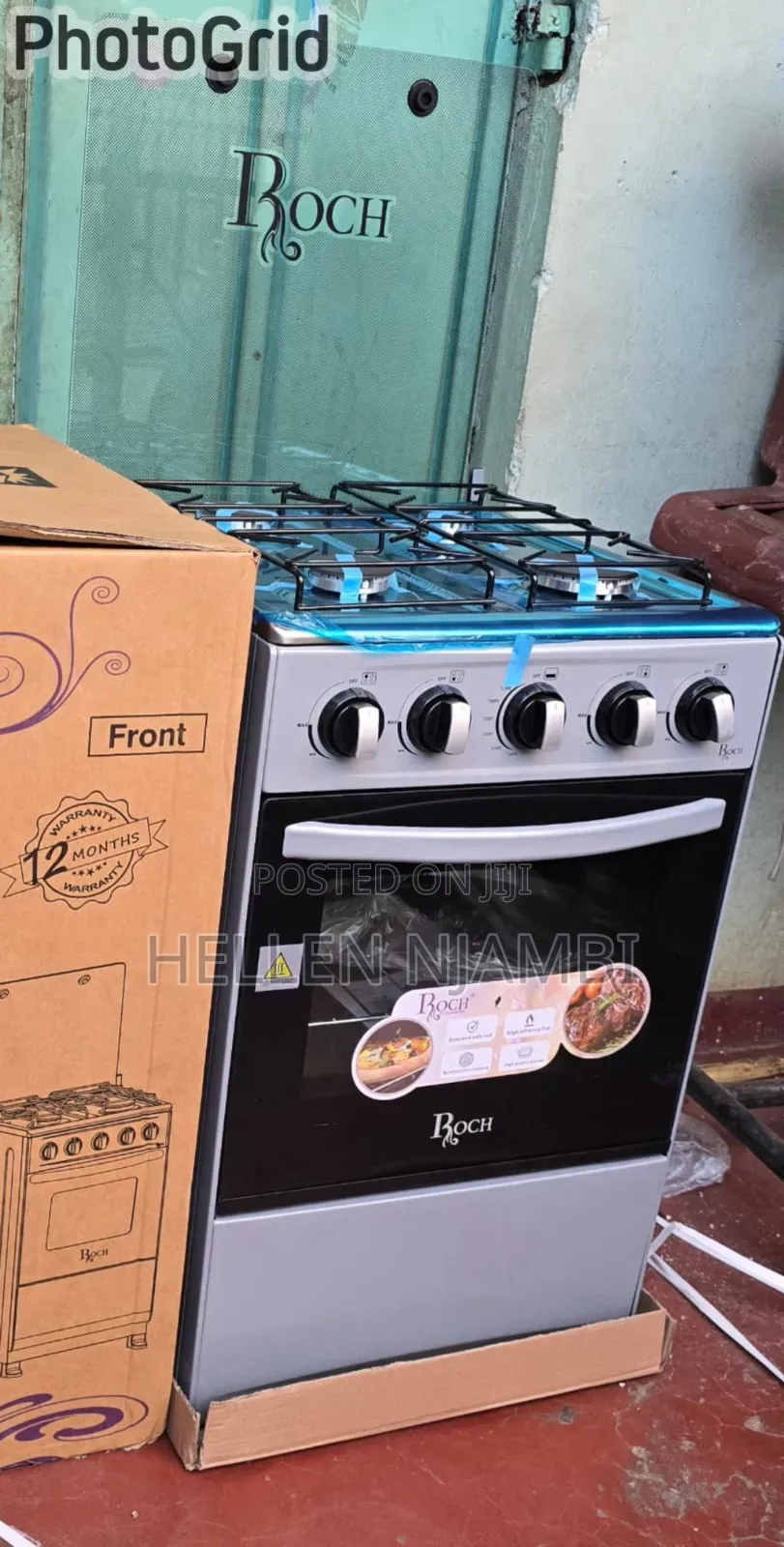 50*55 Roch Full Gas Standing Cooker