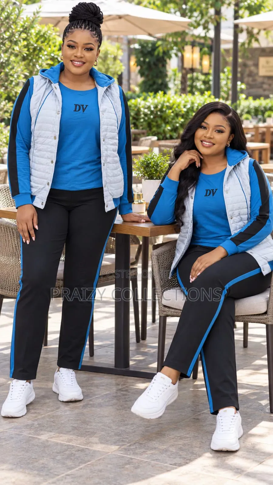 ORIGINAL TURKEY 3-Piece Women TRACKSUIT
 Jacket + Top + Trousers