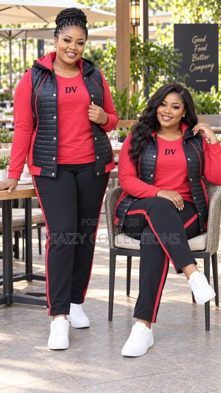 ORIGINAL TURKEY 3-Piece Women TRACKSUIT
 Jacket + Top + Trousers