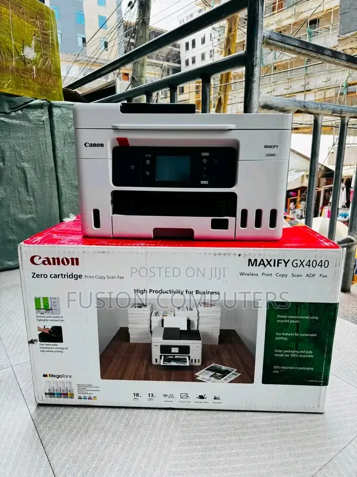 The Canon MAXIFY GX4040 Is a 4-in-1 Printer