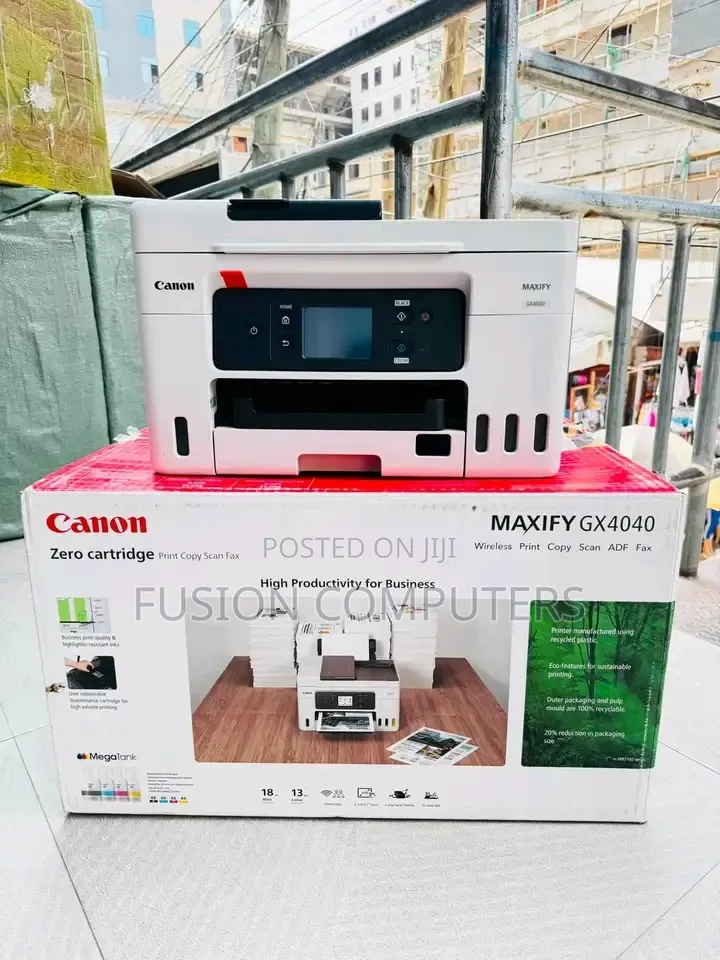 The Canon MAXIFY GX4040 Is a 4-in-1 Printer