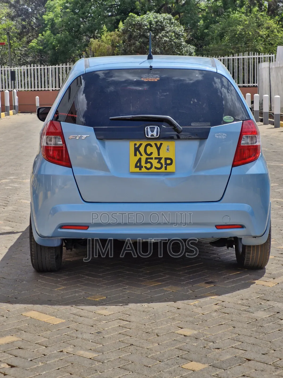 Honda Fit 2013 Blue