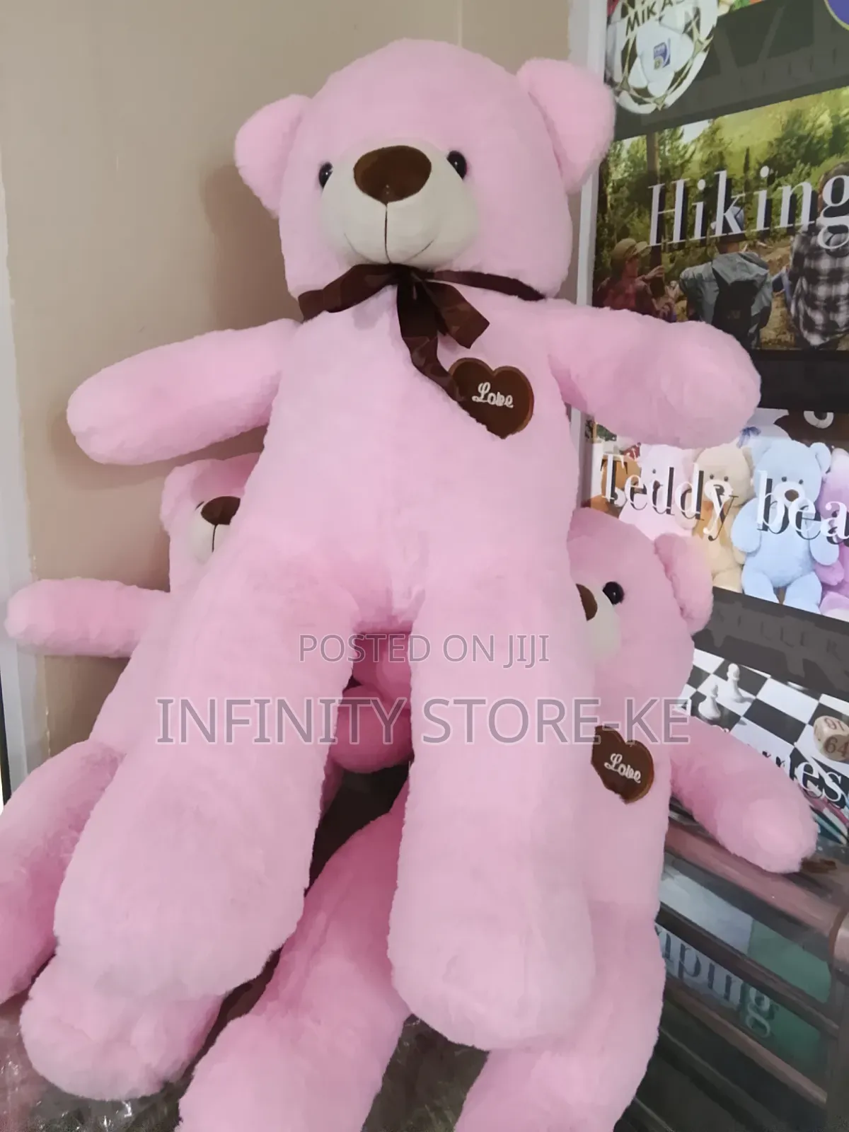 Pink in Color Teddy 80cm