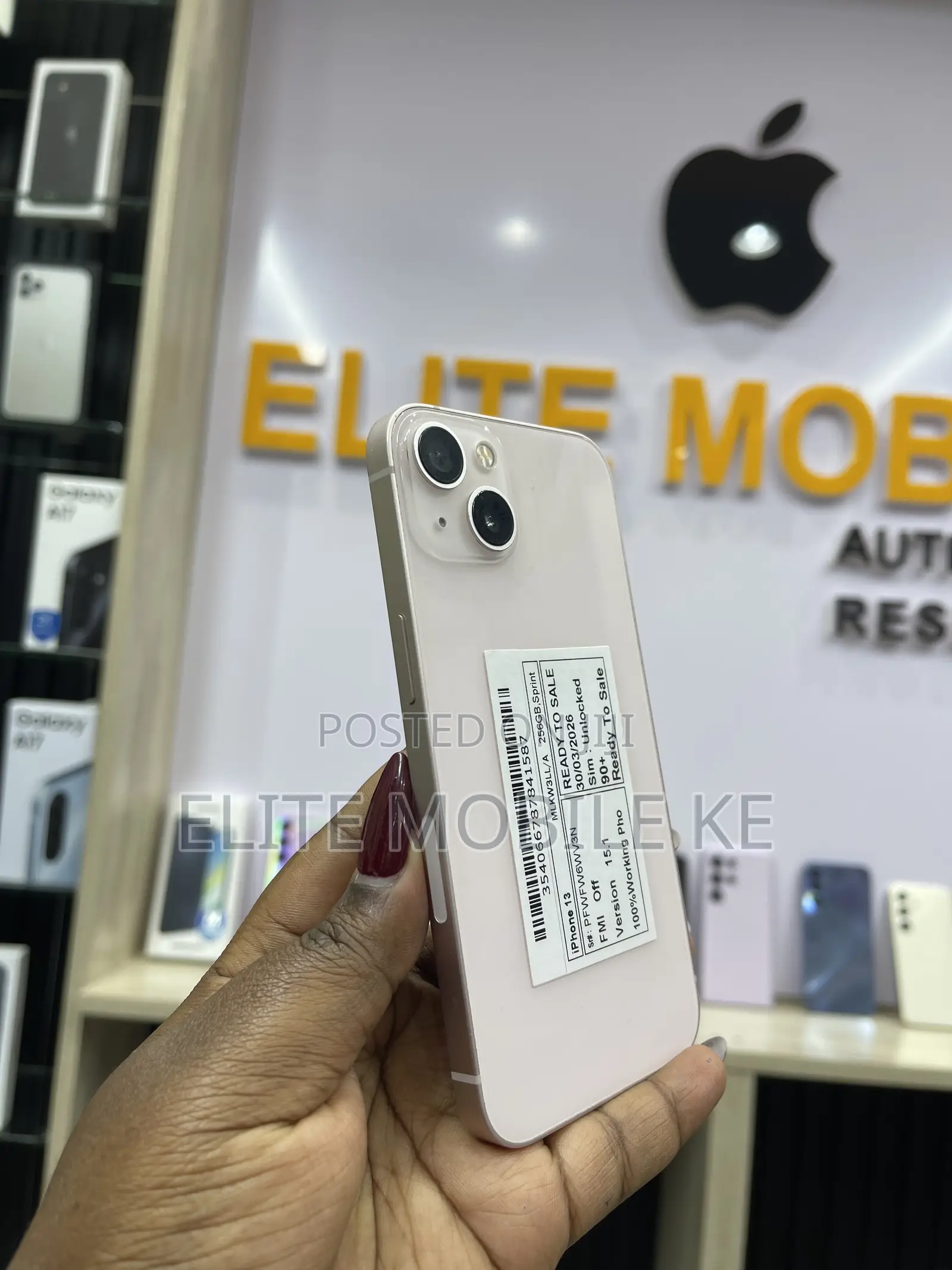 Apple iPhone 13 256 GB Pink