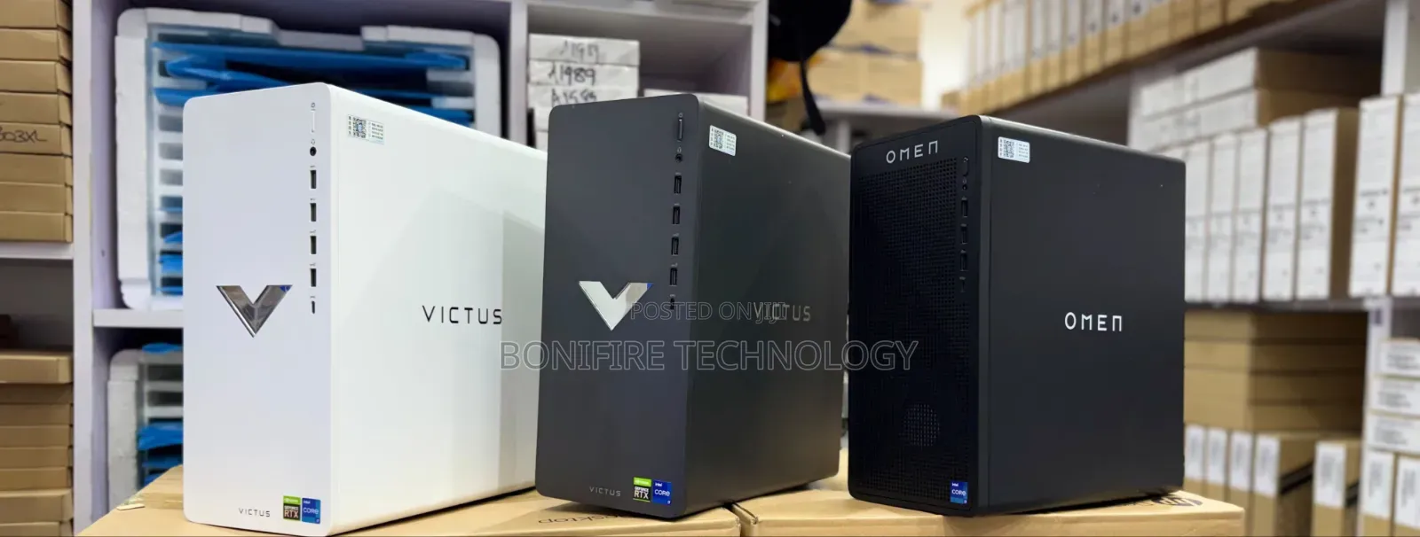 New Desktop Computer HP Victus 15L 16GB Intel Core i7 SSD 512GB