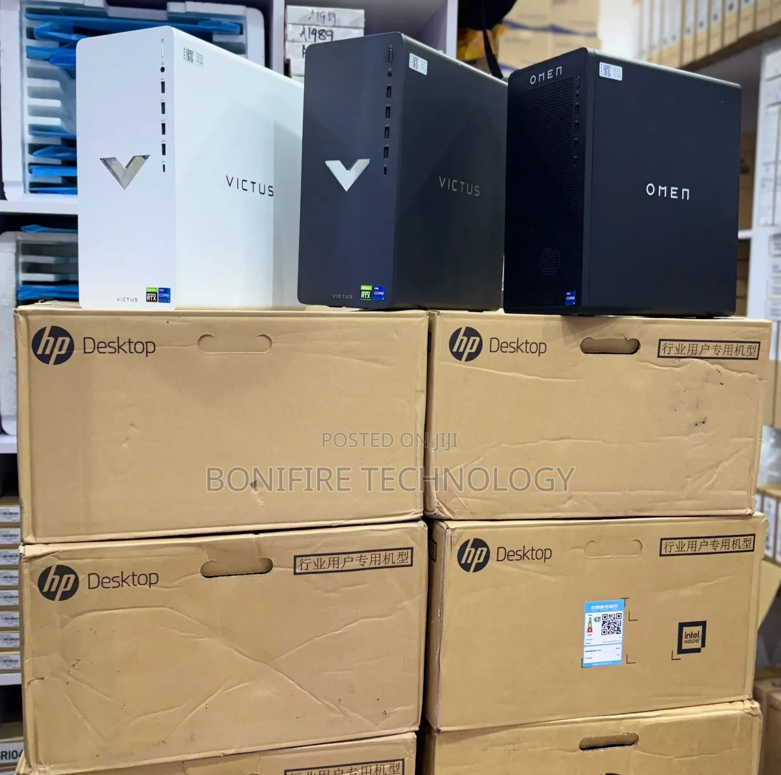 New Desktop Computer HP Victus 15L 16GB Intel Core i7 SSD 512GB