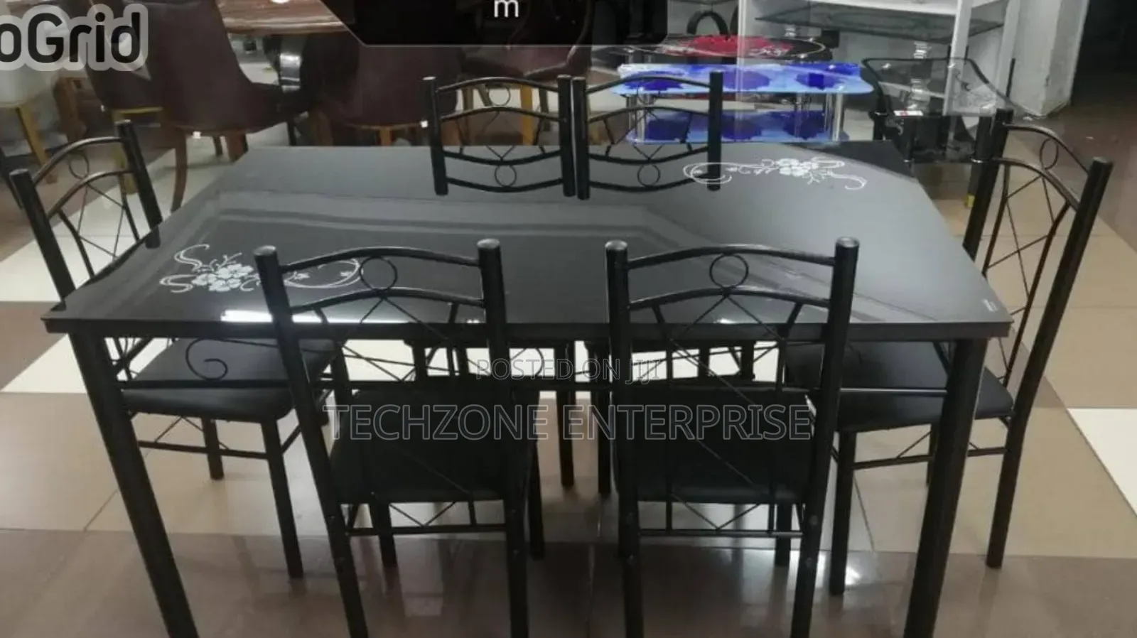 Modern Big Executive 6 Sitter Dinning Table 