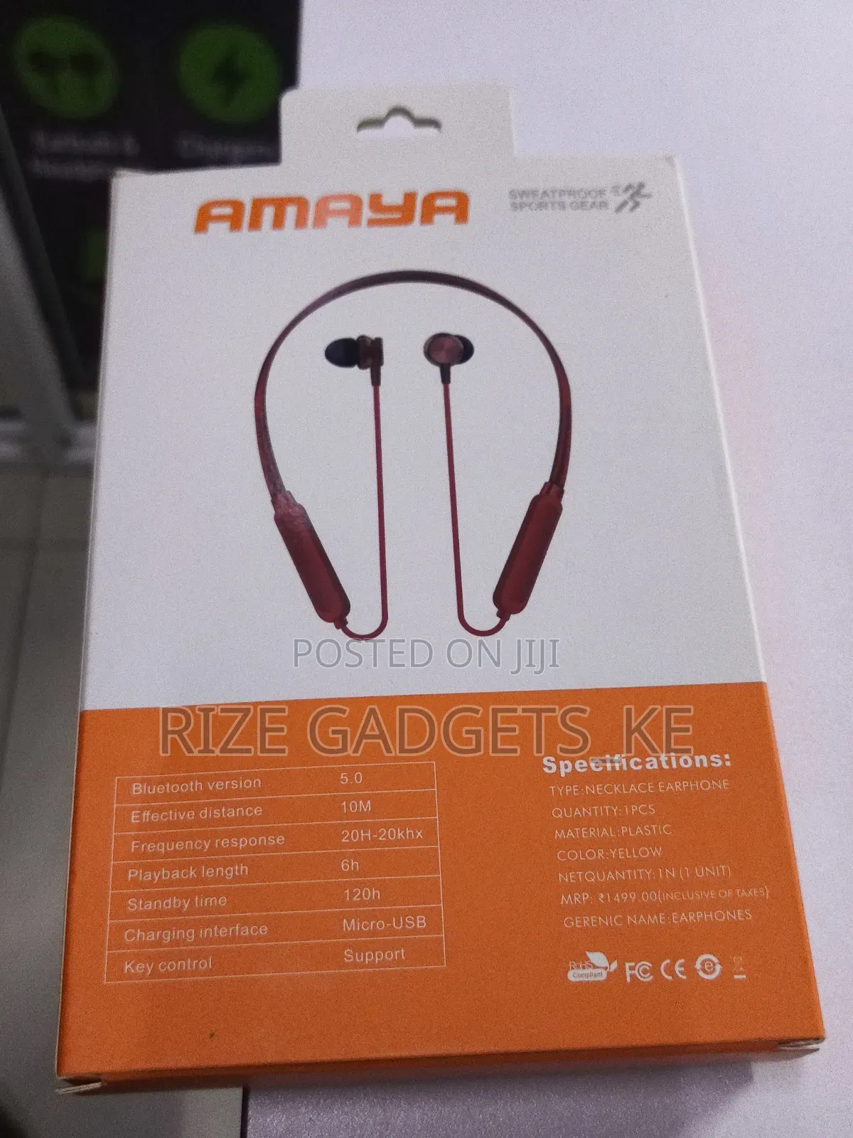 Amaya Neckband 120h