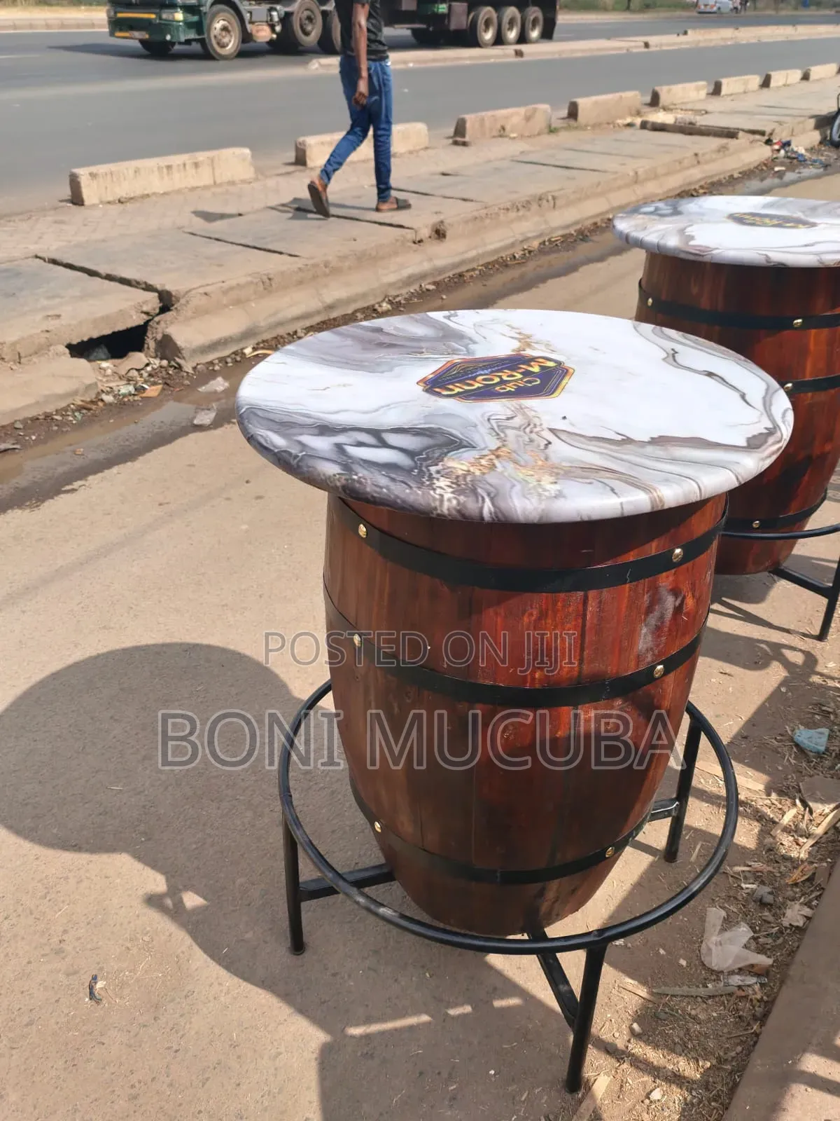 Bar and Garden Barrel Tables