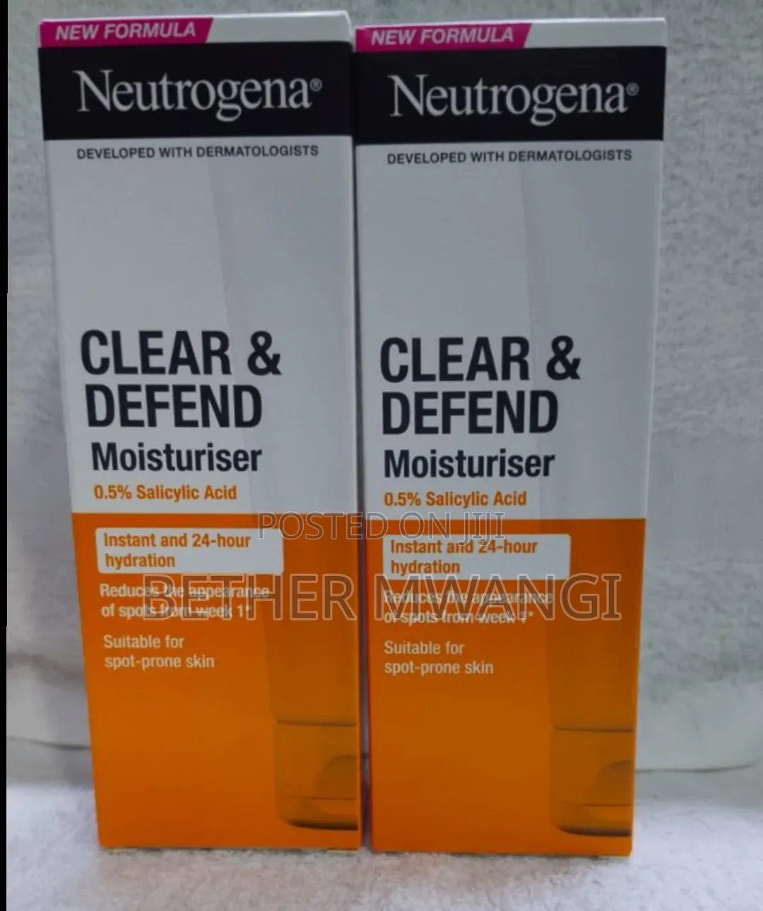 Neutrogena Clear and Defend Moisturiser