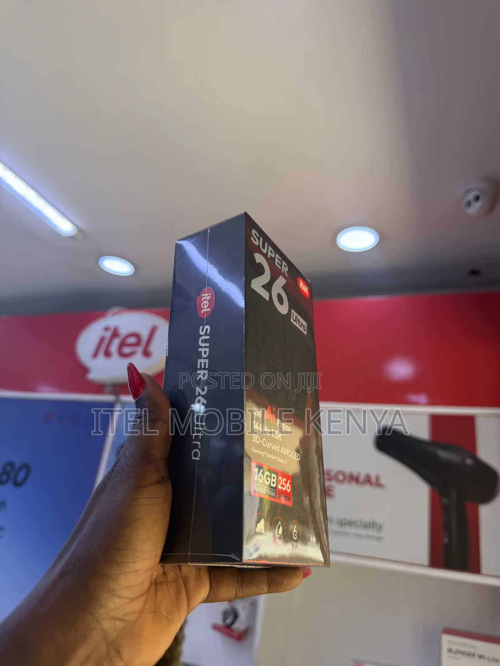 New Itel S26 Ultra 256 GB Black
