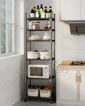 Kitchen Rack Trolley 6 Layers JMC