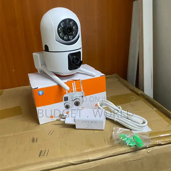 360° Pan and Tilt Control SQ21-L V380 4MP Dual Lens HD Mini CCTV Cam