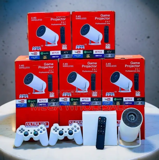 Smart HY300 Pro+ 2 in 1 3D Game Gaming WIFI Android Projector.
