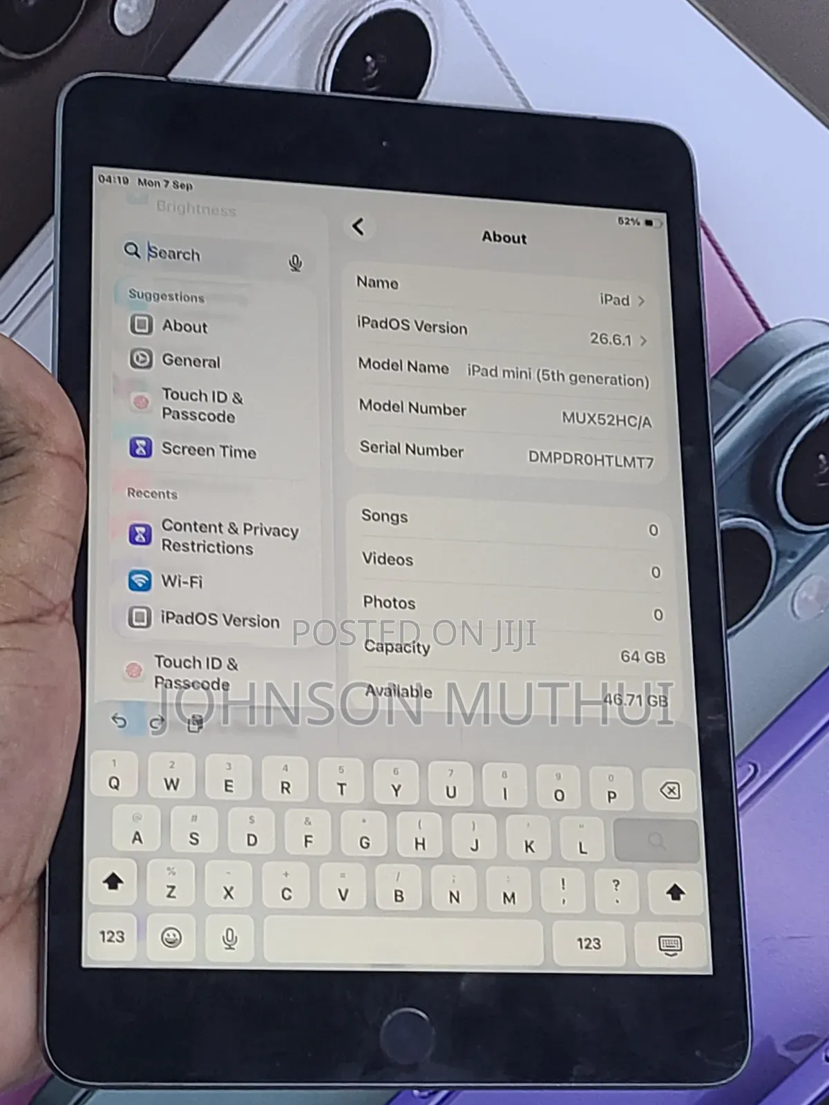 Apple iPad mini 5 (2019) 64 GB Gray