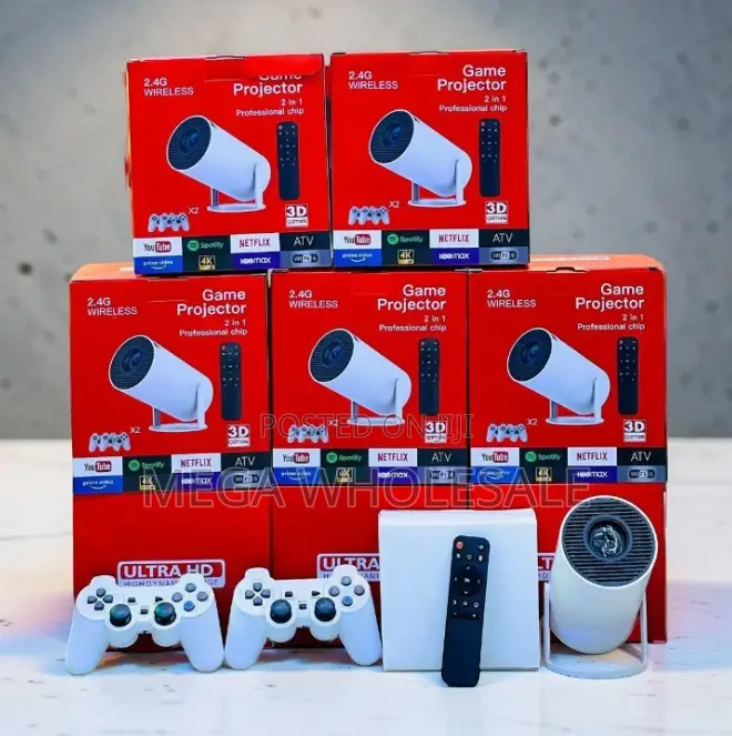 Mini HY300 Pro+ 2 in 1 3D Game Gaming WIFI Android Projector