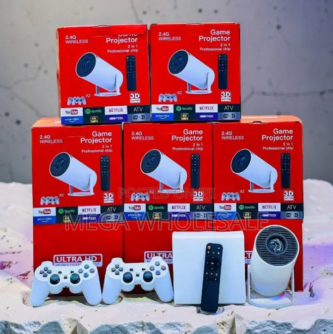 Wireless HY300 Pro+ 2 in 1 3D Game Gaming WIFI Android Projector