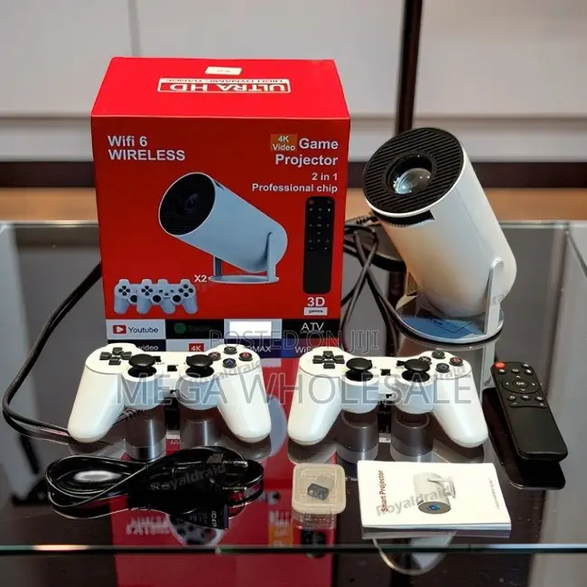 Wireless HY300 Pro+ 2 in 1 3D Game Gaming WIFI Android Projector