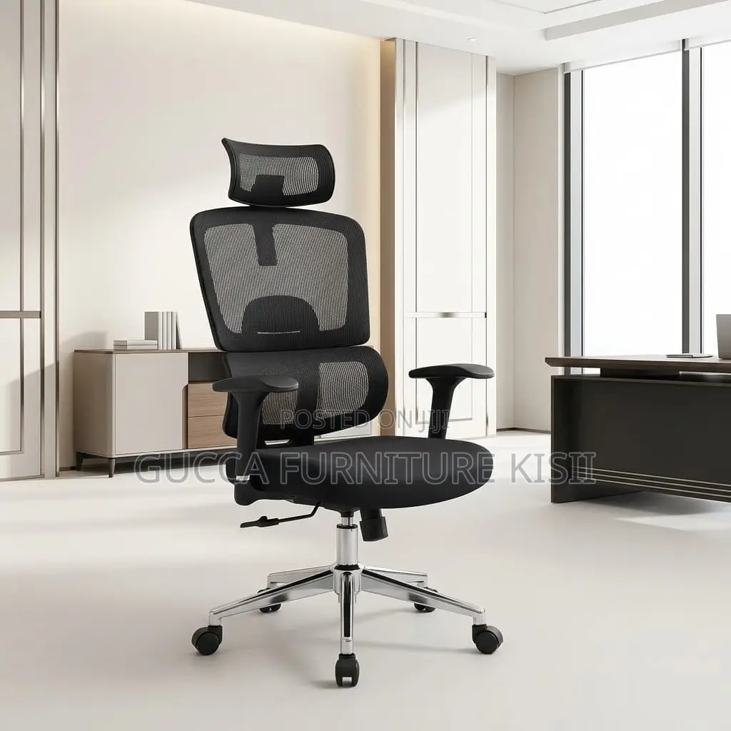 Office Chair; Reclining High Back Orthopedic Office Chair