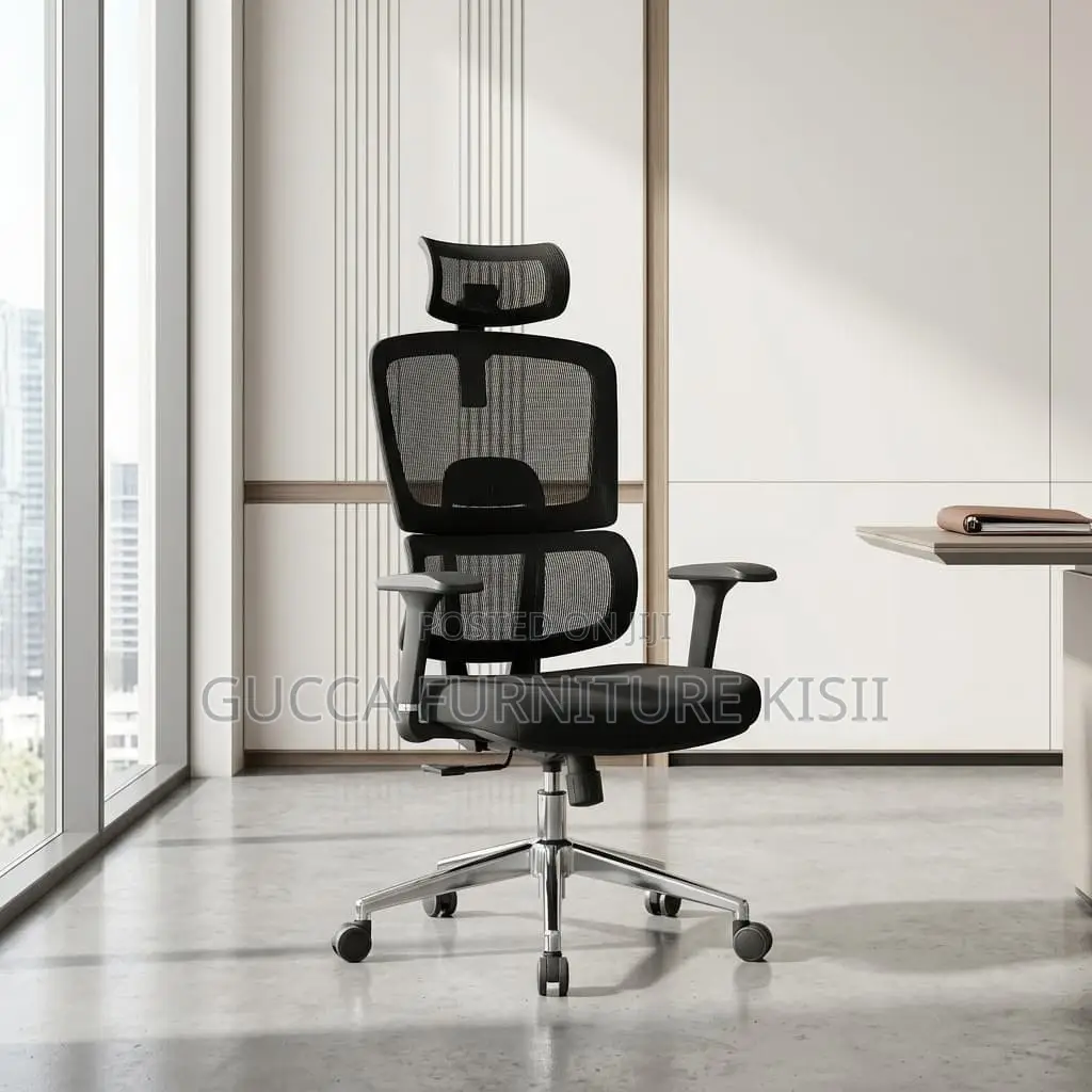 Office Chair; Reclining High Back Orthopedic Office Chair