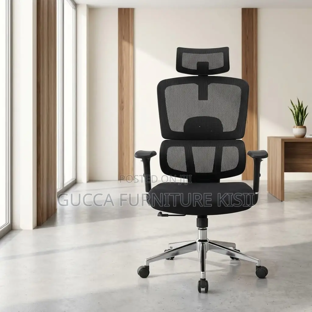 Office Chair; Reclining High Back Orthopedic Office Chair