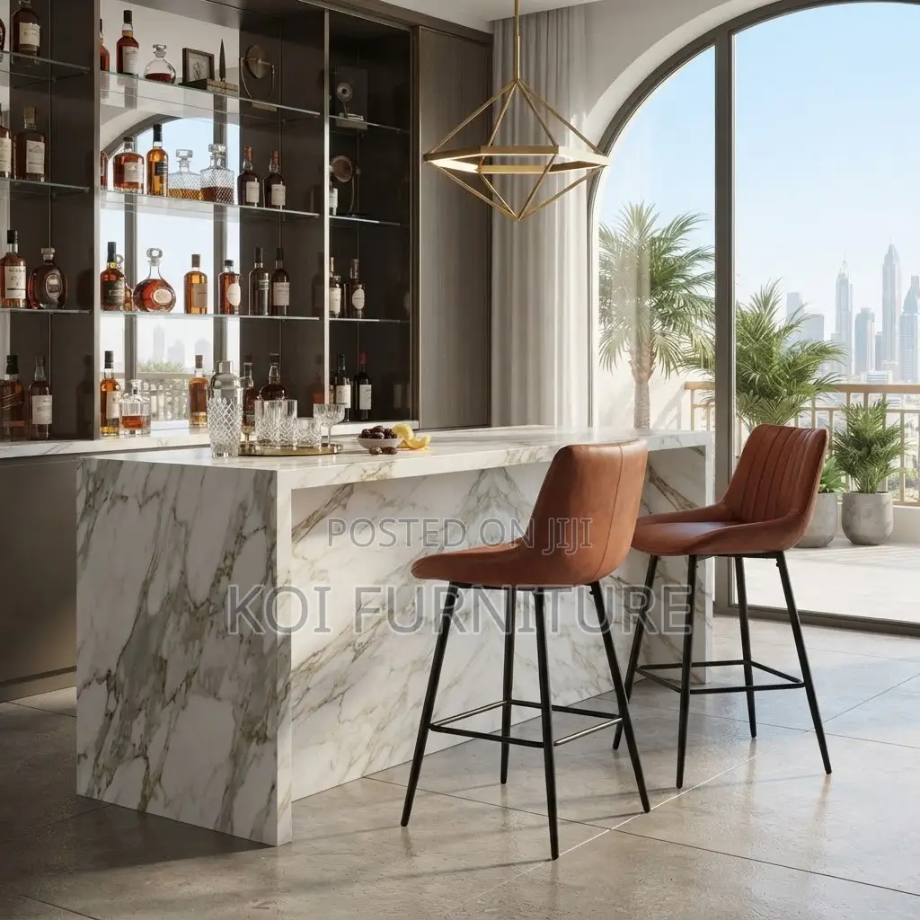 Barstools; Leather Home Counter Victone Barstool