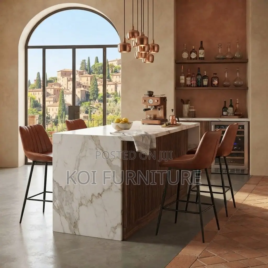 Barstools; Leather Home Counter Victone Barstool