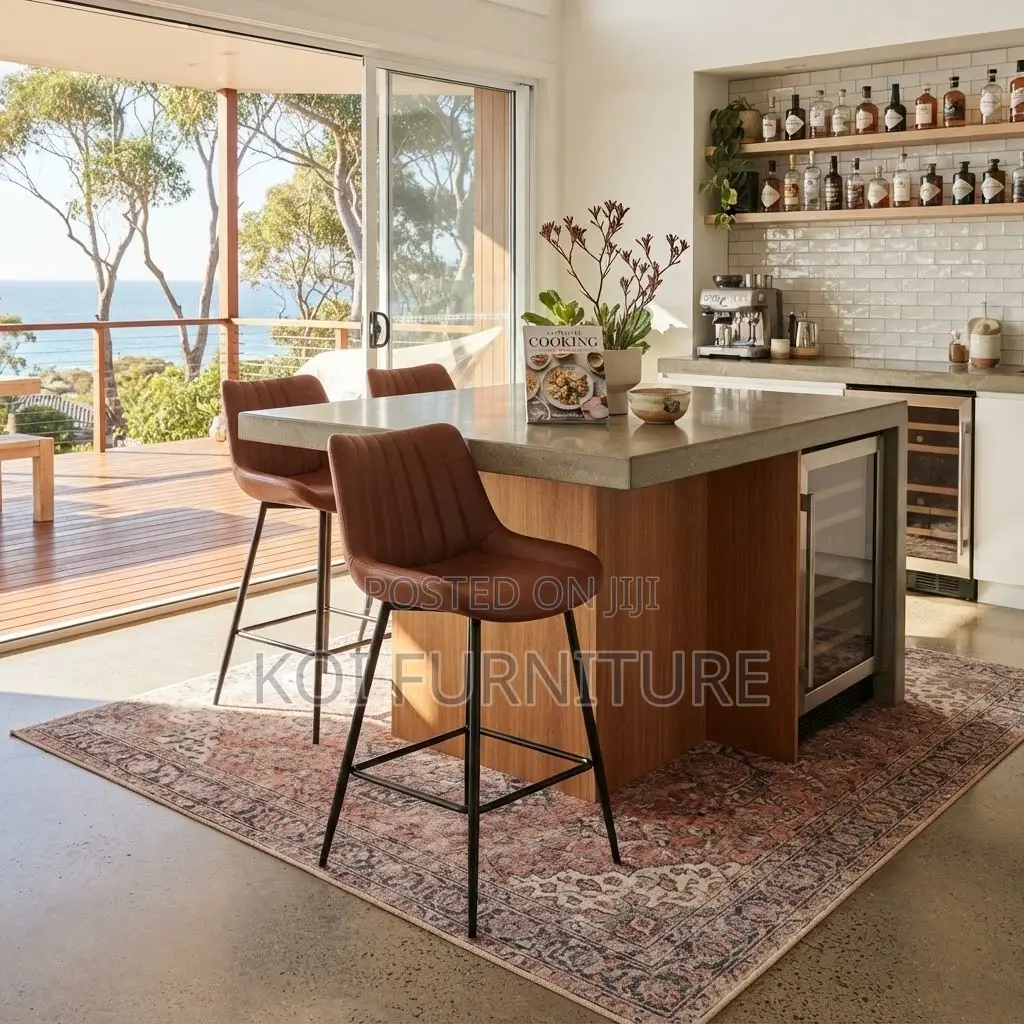 Barstools; Leather Home Counter Victone Barstool