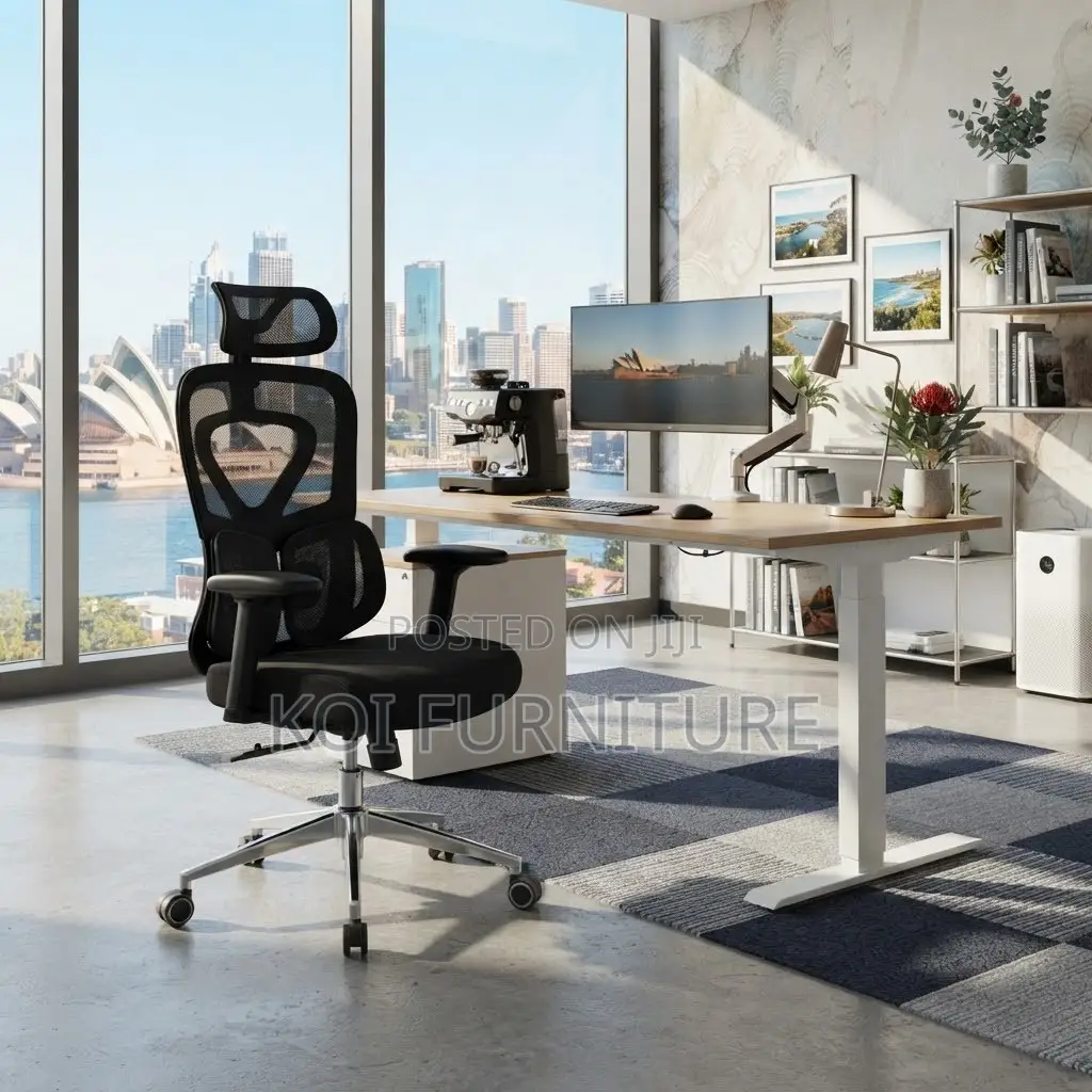 Office Chairs; Orthopedic Executive Chair With Dual Soine Support