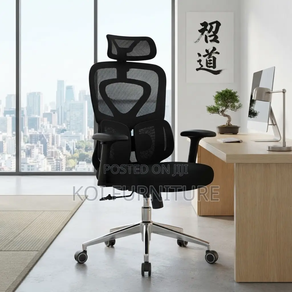 Office Chairs; Orthopedic Executive Chair With Dual Soine Support