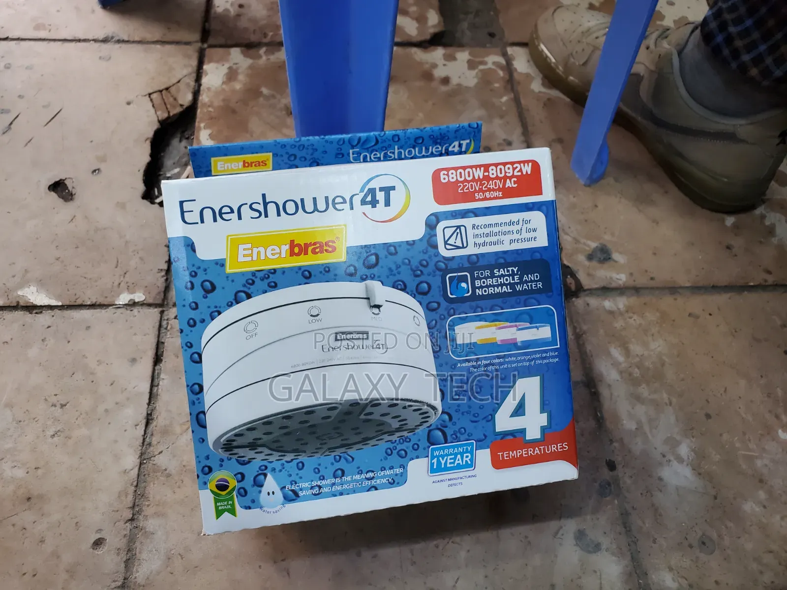 Original Enershower 4 Temperatures