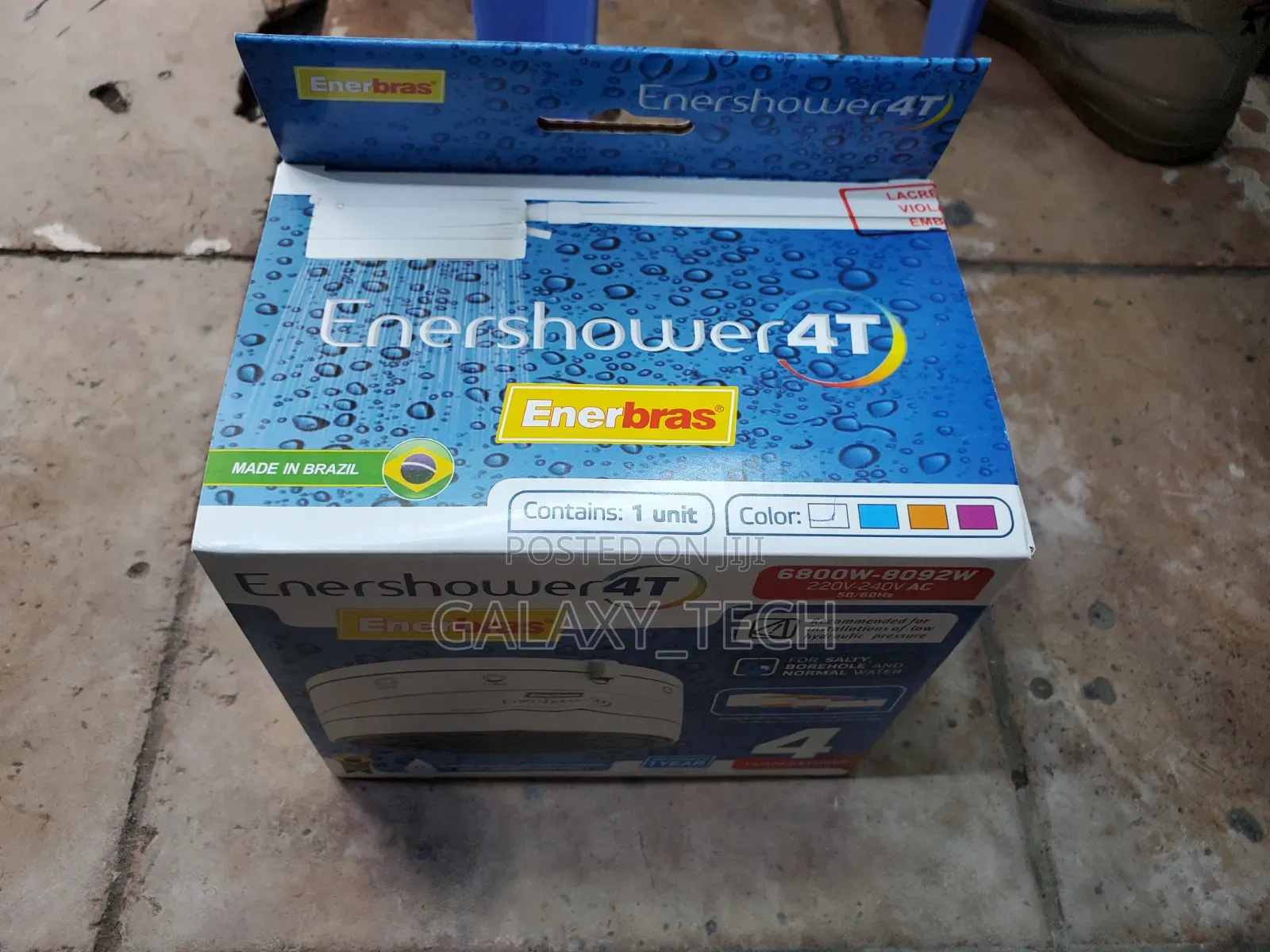 Original Enershower 4 Temperatures